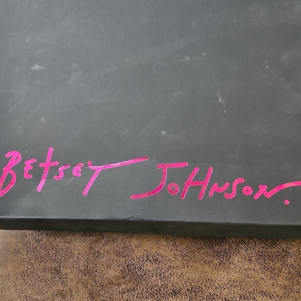 Betsey Johnson Kassie Black Embellished Boots Size 7.5 - Picture 2 of 8